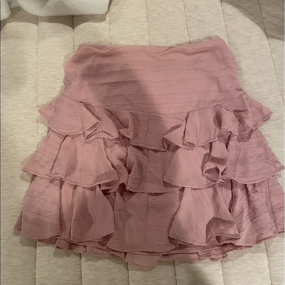 pink skirt